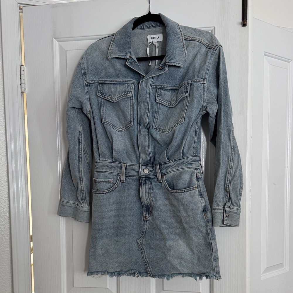 Pistola Light Blue Denim Jacket